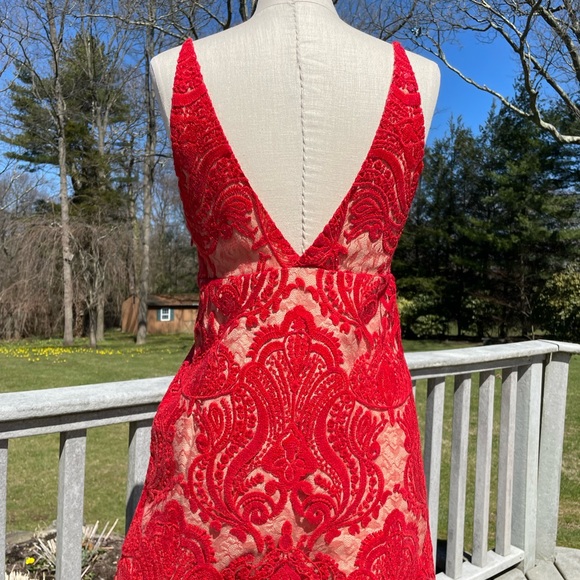 Free people red sequin dress NWT - Picture 3 of 6